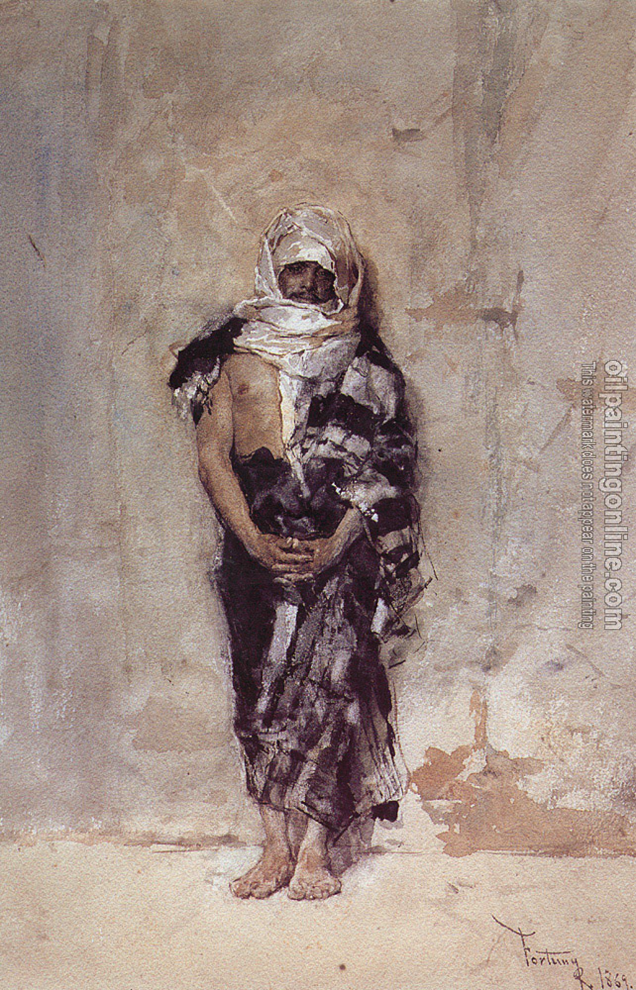 Fortuny, Mariano - Moroccan Man